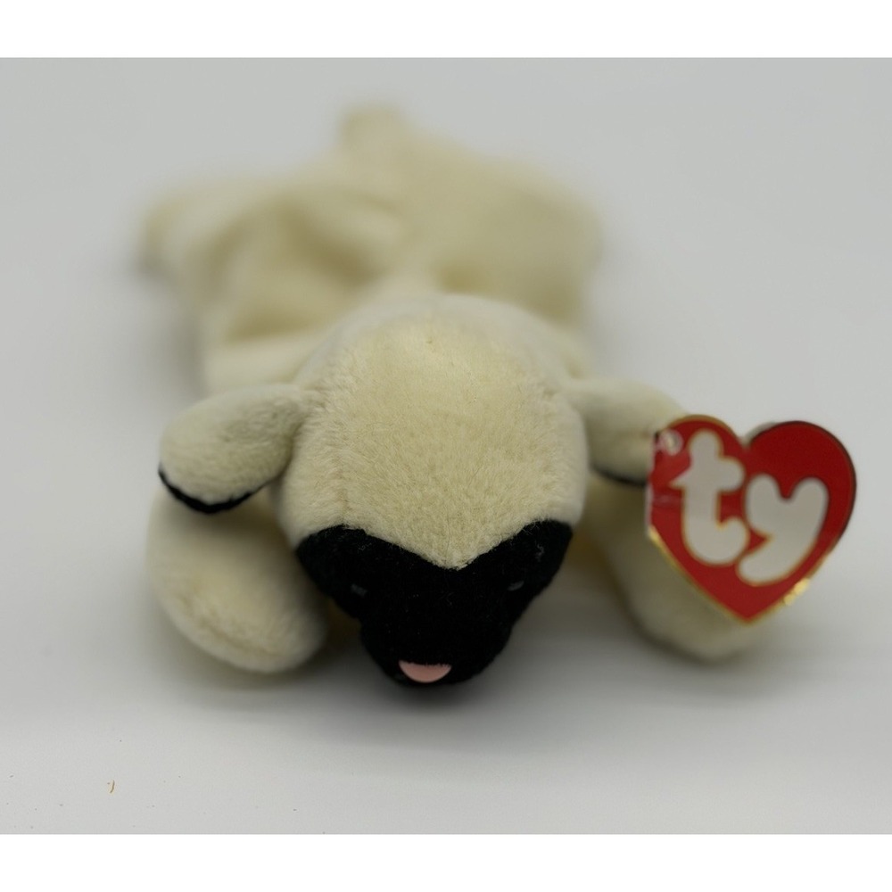 Ty Beanie Baby CHOPS‎ the Lamb Plush Stuffed Animal With Tag 3rd Gen